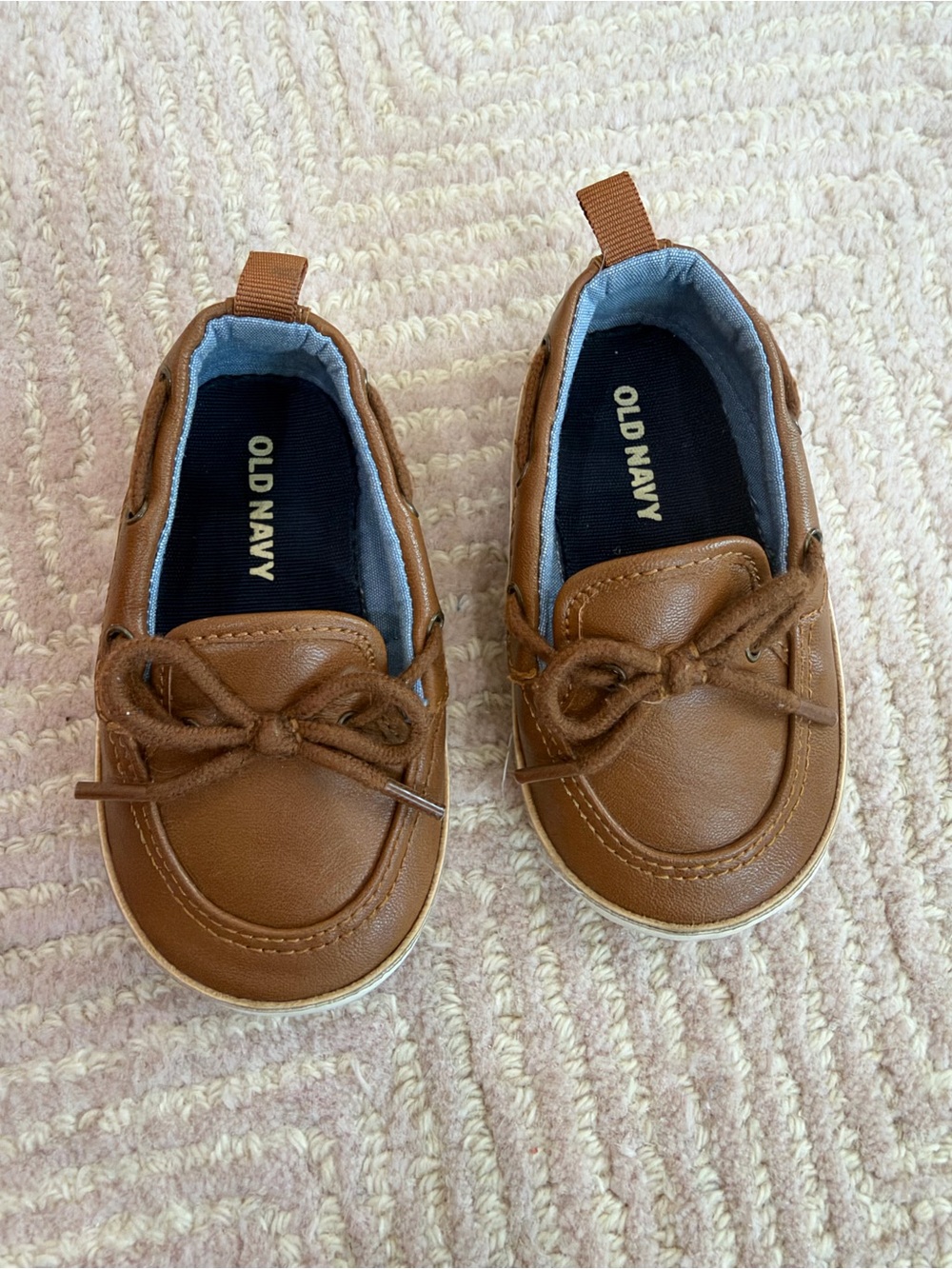 Old Navy Toddler Tan Brown Slip-On Moccasins